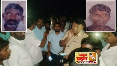 Photo of पाळज येथील नदीतच्या पुरात वडील गेले वाहून; तर मुलगा सुदैवाने बचावला