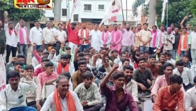 Photo of नांदेड येथील उद्याच्या एल्गार मोर्चाच्या सेवेसाठी किनवटच्या बंजारा स्वयंसेवाकांचा जथ्था पायी रवाना