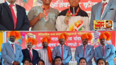 Photo of सातारा येथील राज्यस्तरीय अजिंक्यपद दांडपट्टा स्पर्धेत नांदेड जिल्ह्यातील ५ खेळाडूंनी केली विविध पदके प्राप्त